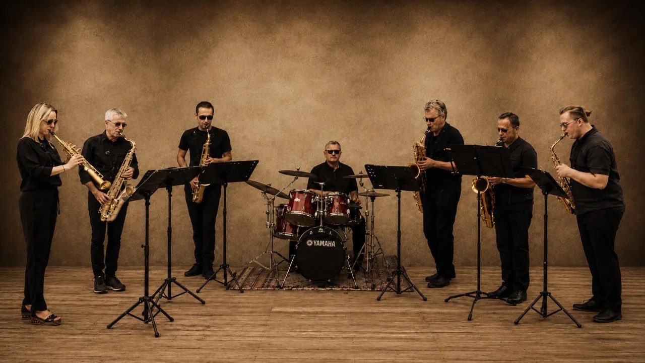SAXOPHONENSEMBLE LA ESCUELITA<br>Geschichten erzählen –<br>von Reisen, Begegnungen und Gemeinschaft