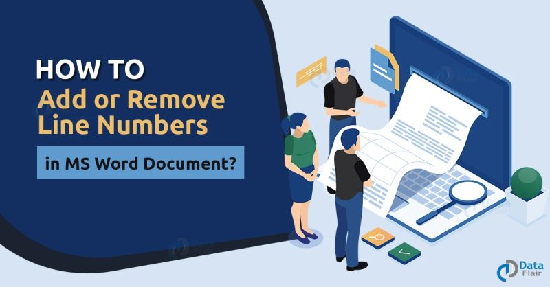 How To Add Or Remove Line Numbers In Word Document Dataflair - Ultra HD Minimal Patterns for Desktop
