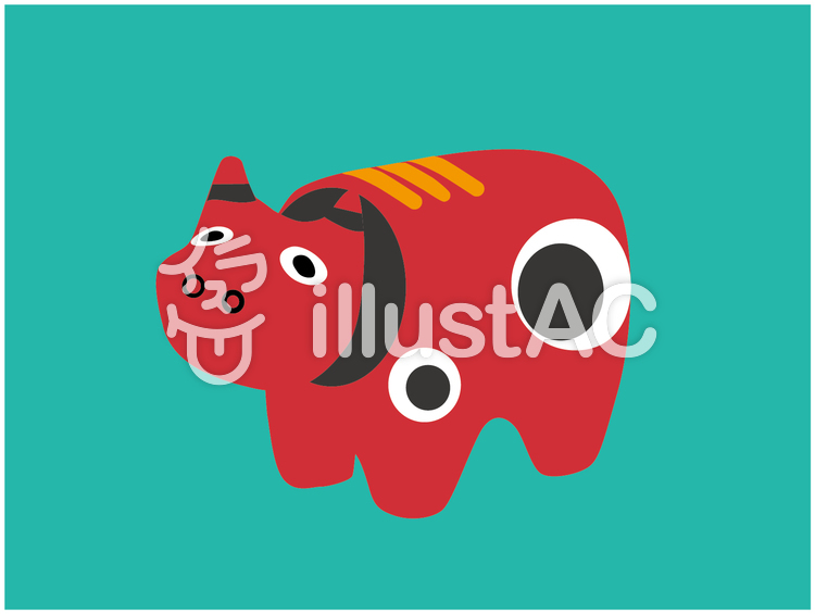 赤 べ こ 赤べこ Qaxnl