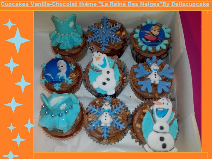 Coté déco, ce gâteau d'anniversaire est très simple : Atelier Cupcake Decoration En Pate A Sucre La Reine Des Neiges Cake In The City Berre L Etang By Night
