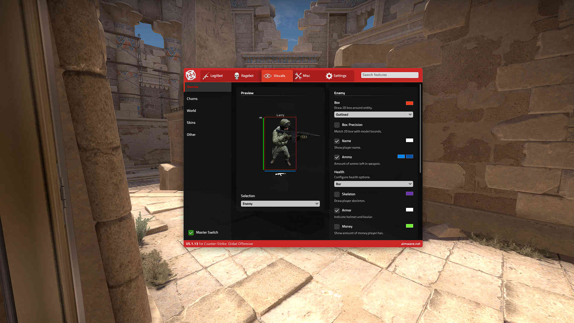Legit Cfg Aimware Visuals 