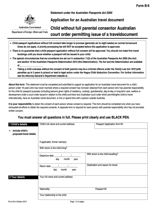 88 passport application form templates free to download in pdf