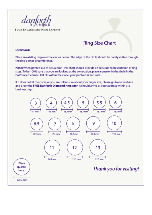 170 ring size charts free to download in pdf
