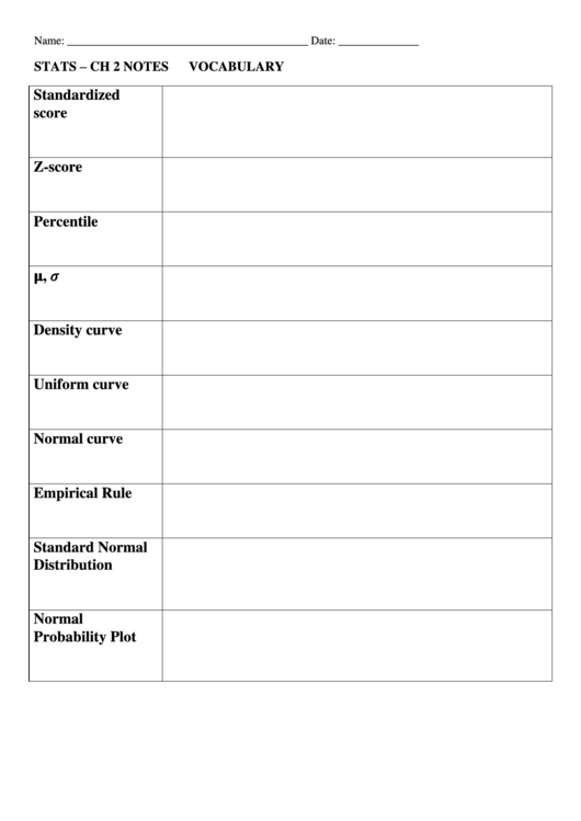 Ap statistics worksheet printable pdf download