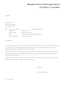 Letter To Notify Creditors Of Death Printable Pdf Download