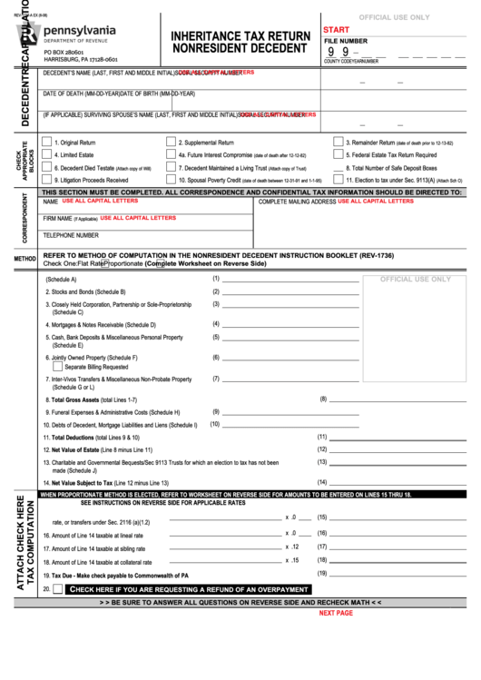 Nebraska inheritance tax worksheet 2023