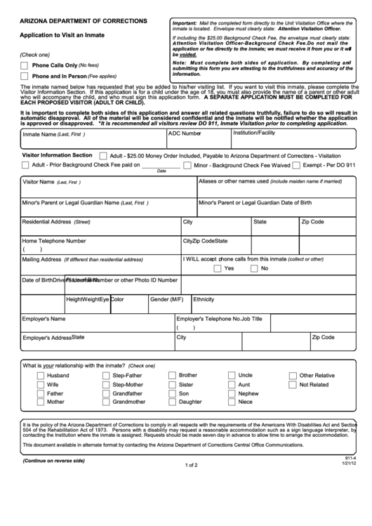 Elder church visitation form printable