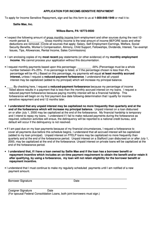 Top income based repayment form templates free to download in pdf format