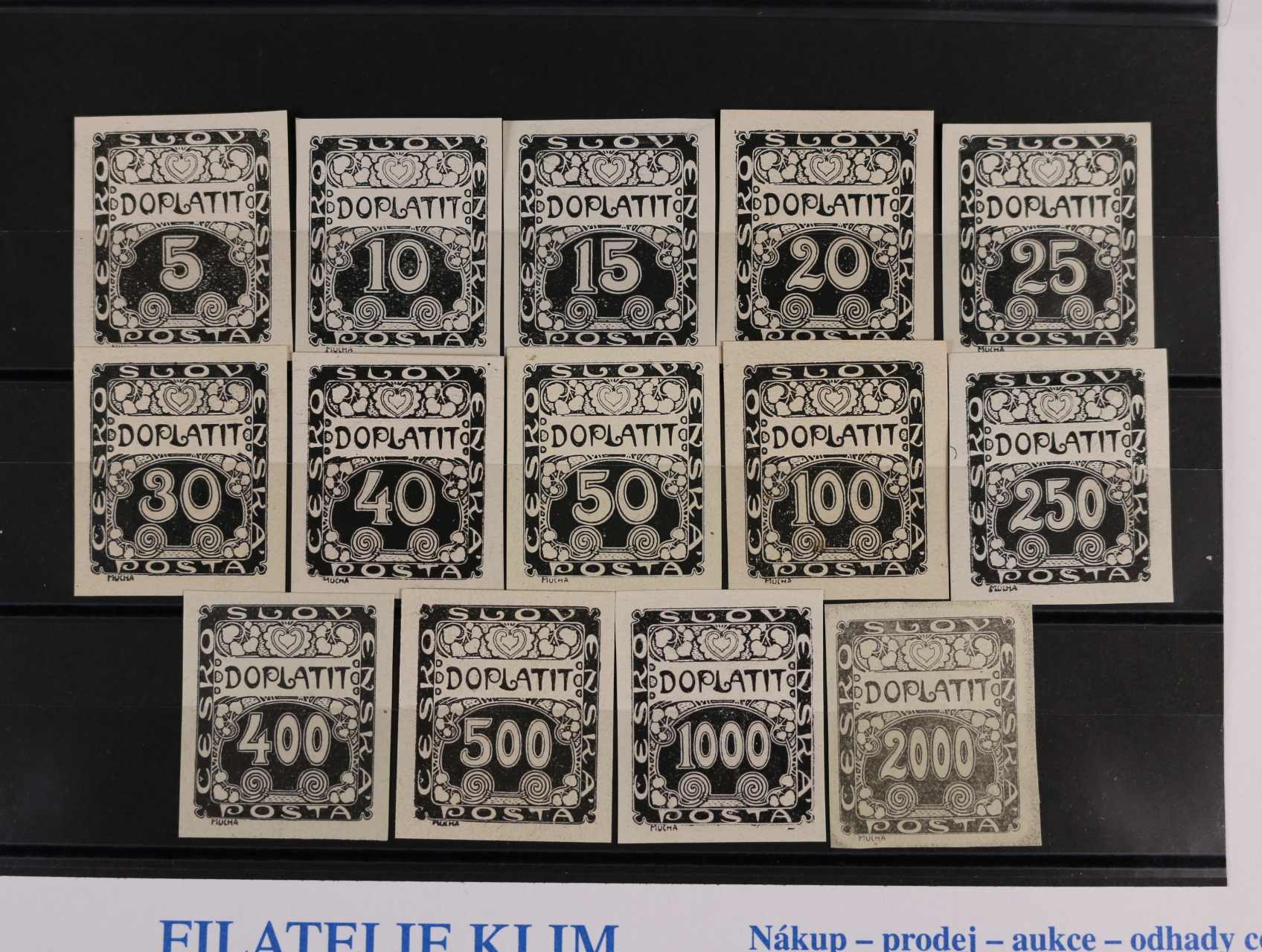 58 Jarni Aukce Postovnich Znamek Filatelie Klim