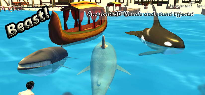 Play Shark Attack Game Online For Free With Pc And Mobile Giant shark on blood rage shark wants to kill all the humans to for blood.