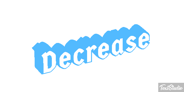 Decrease Word Animated Gif Logo Designs - Premium Gradient Photo Gallery - High Resolution