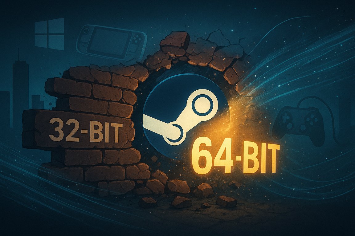 Steam Goes 64 Bit On Windows Ends 32 Bit Support By 2026 Windows Forum 87885 