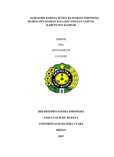 Dialek melayu kampar terdiri dari beberapa subdialek, salah satunya subdialek. Top Pdf Petapahan Jaya Tapung Kampar 123dok Com