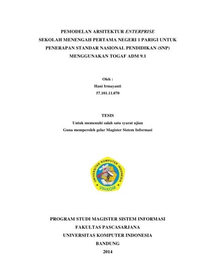 Top PDF Sistem Panjaminan Mutu Pendidikan Dengan TOGAF ADM Untuk Sekolah  Menengah Kejuruan - 123dok.com