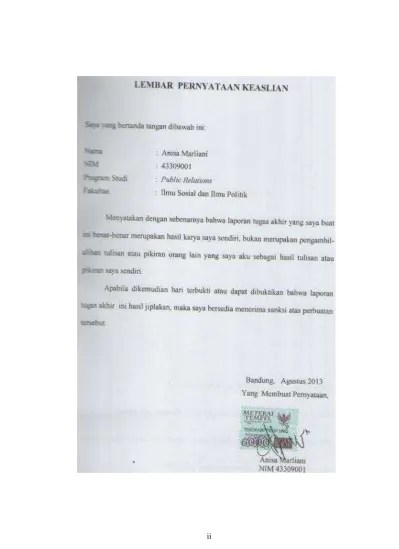 Anu dina danget ieu nyaeta kagiatan wisata atanapi saba budaya. Laporan Praktek Kerja Lapangan Di Dinas Pariwisata Dan Kebudayaan Provinsi Jawa Barat