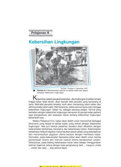 Contoh pidato tentang lingkungan berikut ini saya tulis sebagai bentuk dedikasi saya terhadap anda para pembaca sekalian. Bab 8 Kebersihan Lingkungan