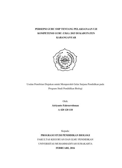 Uji kompetensi dilaksanakan pada bulan nopember tahun ini tepatnya tanggal 9 nopember secara serentak diseluruh indonesia. Top Pdf Contoh Soal Uji Kompetensi Guru Ukg 123dok Com