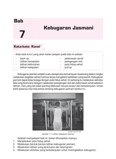 Latihan ini diberikan sebanyak 16 kali pertemuan. Penjasorkes Sd Mi Kelas 6 Bab 7