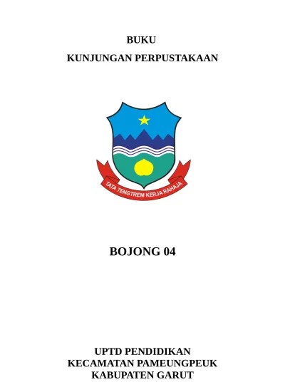 Setidaknya ketika pengunjung datang, pertama kali melihat cover buku kunjungan langsung menaruh kesan positif pada perpustakaan yang kamu . Buku Anggota Perpustakaan