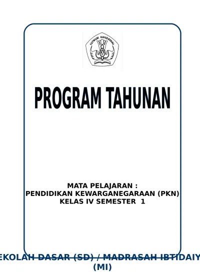 By websiteedukasi.com posted on july 5, 2020. Rpp Silabus Prota Prosem Kkm Sk Kd Ktsp 2006 Sd Kelas 4