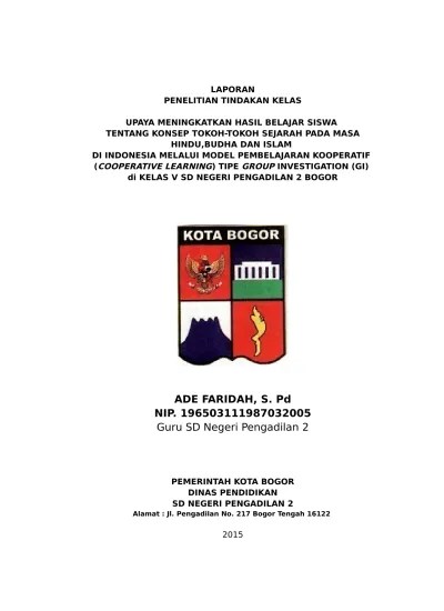 Jenis penelitian ini adalah penelitian tindakan kelas partisipan . Top Pdf Ptk Sd Kelas 4 Kelas 5 Dan Kelas 6 123dok Com
