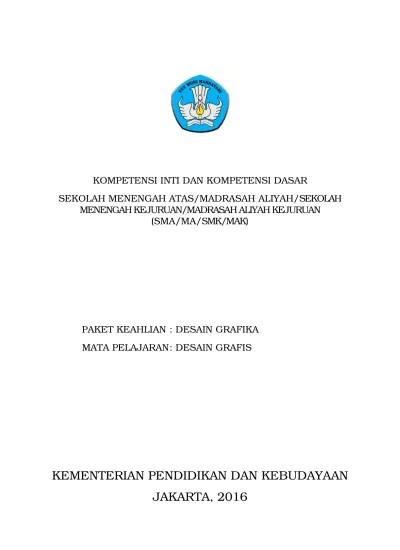 Dengan adanya materi soal dan jawaban tik, diharapkan siswa/i kelas 12. Desain Grafis Kelas Xii