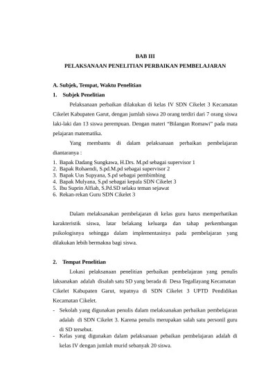 Download soal uas ipa kelas 1 sdmi semester 2 dan kunci jawaban tahun 20192020. Top Pdf Laporan Pkp Ut Matematika Kelas 4 123dok Com