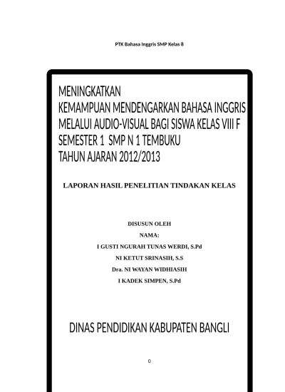 Download Contoh Ptk Bahasa Inggris Free Gratis Bahasa Inggris Smp Mts Dalam upaya mencapai fungsi dan tujuan pengajaran Bahasa Inggris pada siswa kelas VII SMP Negeri 1 wwwKumpulanptkblogspot.