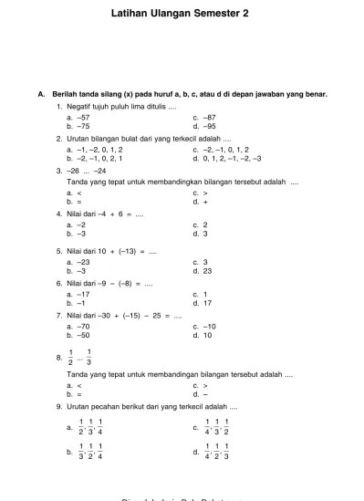 Tujuan dari kegiatan penilaian akhir tahun atau ujian kenaikan kelas ( pat, ukk, pas, ) dilaksanakan adalah sebagai berikut: Kumpulan Soal Ukk Qur An Hadits Sd Mi Semester 2 Genap Lengkap Soal Ukk Qur