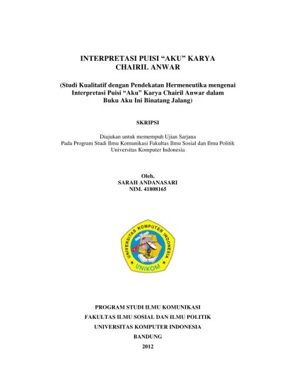 Sebuah buku berjudul deru campur debu yang dihiasi dengan gambar ilustrasi. Interpretasi Puisi Aku Karya Chairil Anwar Studi Kualitatif Dengan Pendekatan Hermeneutika Mengenai Interpretasi Puisi Aku Karya Chairil Anwar Dalam Buku Aku Ini Binatang Jalang