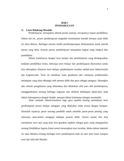 Pengertian desain pembelajaran dalam wikipedia, desain instruksional (juga disebut instruksional desain sistem (isd)) adalah praktek . Contoh Makalah Belajar Dan Pembelajaran
