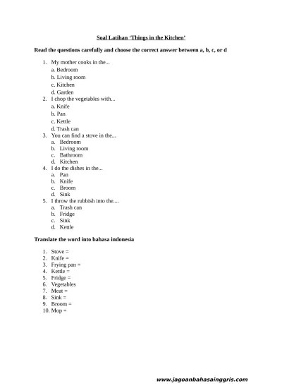 Latihan soal ini terdiri dari 20 item soal dalam bentuk pilihan ganda multiple choice. Soal Leave Taking Kelas X