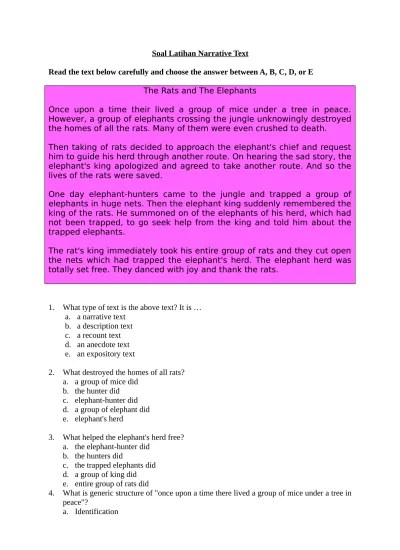 Narrative Ix Worksheet Teks bahasa Inggris soal dan jawabannya ini bisa bertopik macam-macam. Narrative Ix Worksheet There were only a few villages.