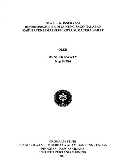 Hewan langka yang ada di bumi terbagi dalam tiga status konservasi. Top Pdf Status Konservasi 123dok Com