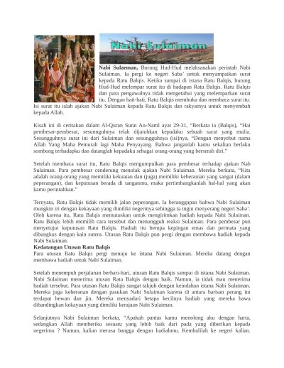 Berbeda dengan manusia, nabi dan rasul diberikan keistimewaan. Kisah 25 Nama Nama Nabi Dan Rasul Allah Disertai Mukjizat Dan Ketauladanannya Nabi Dawud