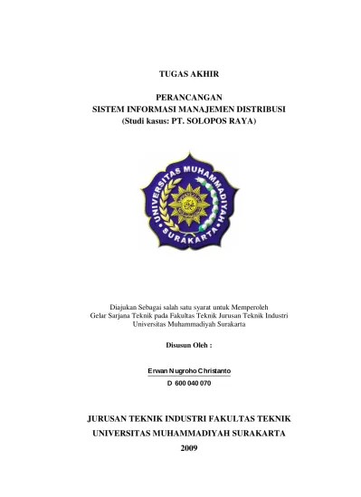 Makalah Sistem Informasi Manajemen Pdf Berikut ini adalah file tentang makalah sistem informasi dalam pariwisata yang bisa bapakibu unduh secara gratis dengan menekan tombol download pada tautan link di bawah ini.