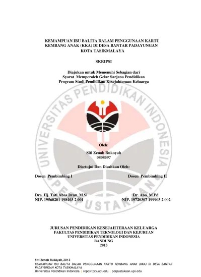 Sehat (kms), kartu kembang anak (kka) dan buku pedoman deteksi dini penyimpangan. Top Pdf Desa Bantar 123dok Com