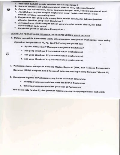 Objek yang diyakini tidak lagi dibutuhkan oleh komunitas, atau objek yang dibuang karena dianggap tidak perlu atau tidak perlu disebut sebagai …. Top Pdf Kesehatan Masyarakat Soal Uas Advokasi Kesehatan 123dok Com