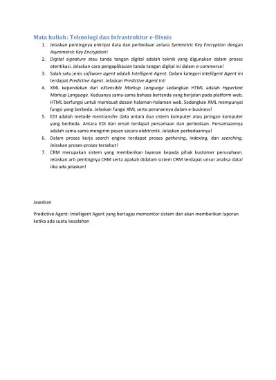 Bagaimana system informasi mampu melakukan perubahan bisnis dan apa hubungannya dengan globalisasi ? Sistem Informasi Soal Uas Sistem Informasi Manajemen Sim 0001