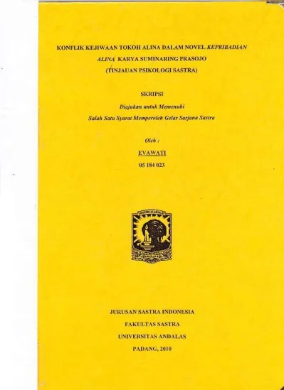 Buku yang berisi tentang studi dalam psikologi sastra, psikoanalisis, eksistensialis, behavioris, dan humanisme. Bukuajar Psikologi Sastra