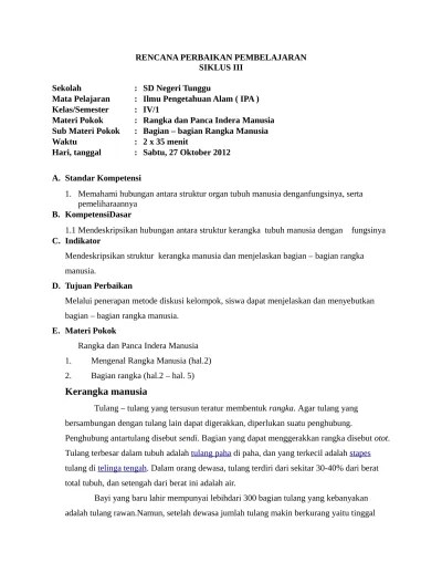 Buku guru sd/mi kelas 4 tema berbagai pekerjaan. 4 Contoh Ptk Sd Kelas 4 Ipa Sudah Jadi Langsung Pakai Dokumen Sekolah Arum Cover