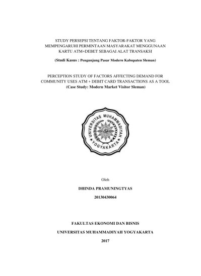 Faktor neuroendokrin kemungkinan semua hormon mempengaruhi pertumbuhan dalam beberapa cara. Top Pdf Study Persepsi Tentang Faktor Faktor Yang Mempengaruhi Permintaan Masyarakat Menggunaan Kartu Atm Debet Sebagai Alat Transaksi Studi Kasus Pengunjung Pasar Modern Kabupaten Sleman 123dok Com