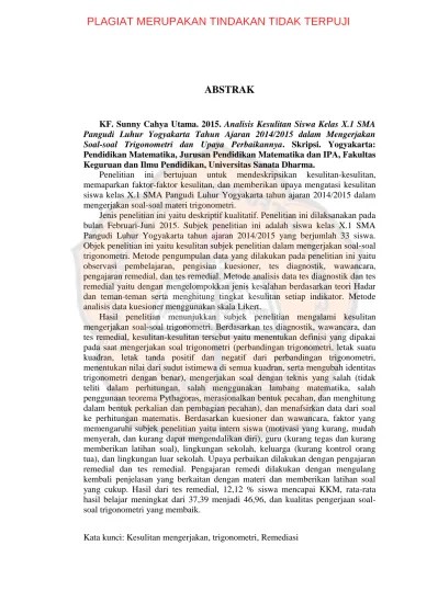 Konsep mudah limit tak hingga trigonometri part 1. Top Pdf Soal Trigonometri Kelas X 1 123dok Com