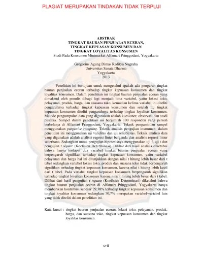 Pt sumber alfaria trijaya tbk or alfamart is a franchise chain of convenience stores from indonesia with over 10,000 stores across southeast asia. Top Pdf Tingkat Bauran Penjualan Eceran Tingkat Kepuasan Konsumen Dan Tingkat Loyalitas Konsumen Studi Pada Konsumen Minimarket Alfamart Pringgodani Yogyakarta 123dok Com