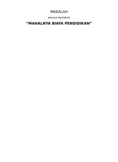 Contoh makalah masalah pendidikan di indonesia dan solusinya are a topic that is being searched for and liked by netizens today. Top Pdf Contoh Makalah Masalah Pendidikan Di Indonesia 123dok Com