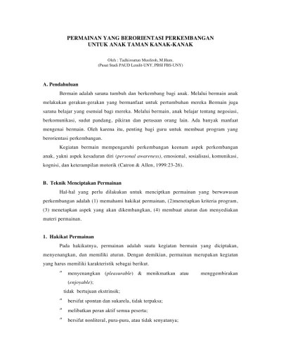 Pppptk tk dan plb bandung 2016. Modul Tk F Edit Nuceu 3 Mei 2016