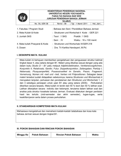 soal serta beberapa lagu berbahasa jerman, landeskunde dan. Top Pdf Sprachbaustein Zids Tri Kartika Handayani M Pd 123dok Com