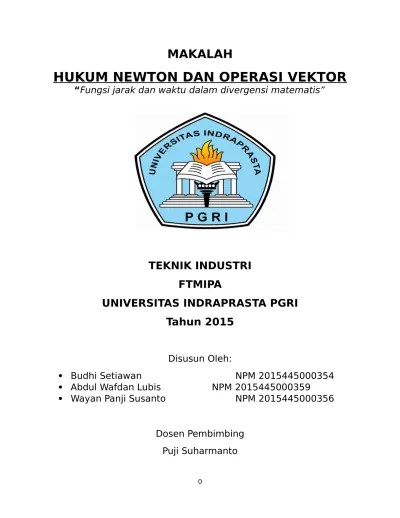 Sifat materi yang ada hubungannya dengan sifat fisika, antara lain : Top Pdf Makalah Fisika 123dok Com