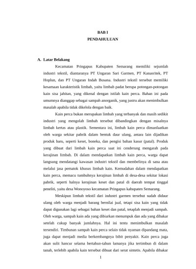 Adakah terdapat pengaruh karya ilmiah remaja terhadap hasil belajar. Top Pdf Contoh Laporan Karya Ilmiah Remaja Briket Kain Perca Part 1 Lampiran Kir 123dok Com