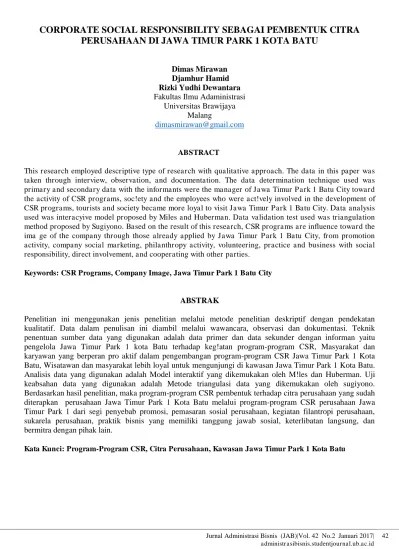 Community volunteering, dan socially responsible business practice. Top Pdf Social Responsibility Business Practice 123dok Com